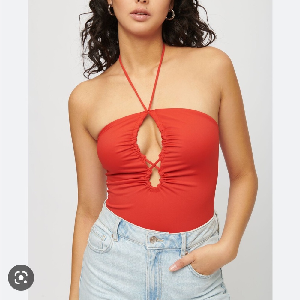 NWT Dynamite Keyhole Bodysuit